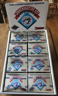 Toronto Blue Jays 1992 Champion Ship Season Commemorative Sets