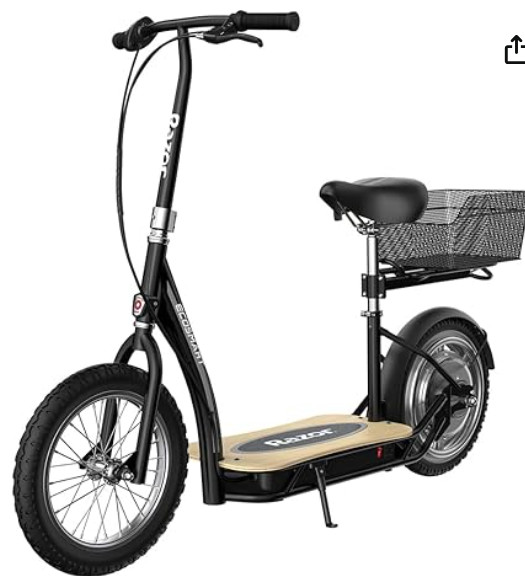 Razor EcoSmart Metro HD Electric Scooter, Black in Scooters & Pocket Bikes in Mississauga / Peel Region