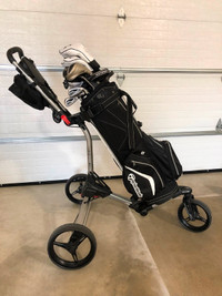 Golf Set – Ladies Right-handed Clubs, Bag and Cart