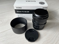 [Like New] Sigma 65mm F2 DG DN | Contemporary - Prime Lens - Lei