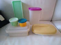 Tupperware containers and pitcher $10 for all 6 items