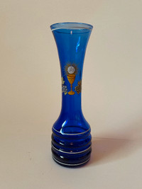 VTG Cobalt Blue Communion Vase