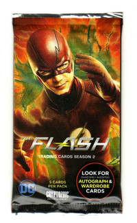 THE FLASH SEASON 2 FACTORY SEALED PACK