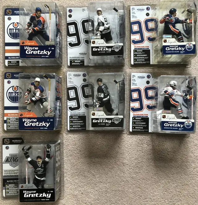 Mcfarlane Assorted Wayne Gretzky figures64849800279553120