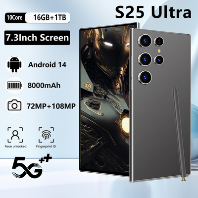 2026 S25 model dual sim unlocked 7.3" android 16GB 1TB AMAZING!, View more