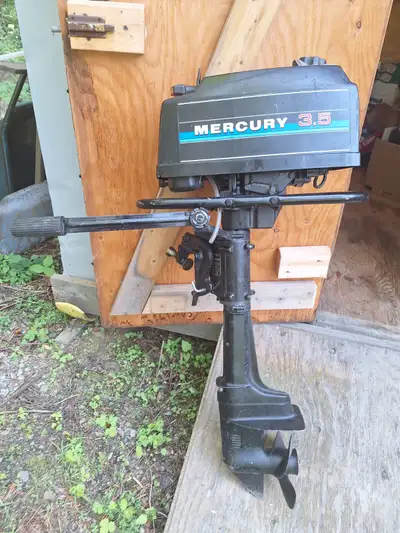 Mercury 3.5 hp - 2 strokes, View more