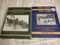 2 hockey books for $50:  The Glory of our Game by Richard Buell