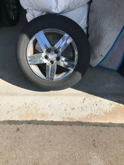 Great set of 4 tires Not used in winter All season tires 3 years old excellent condition Cash only C...