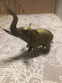 Vintage - Mini Elephant - Solid Brass