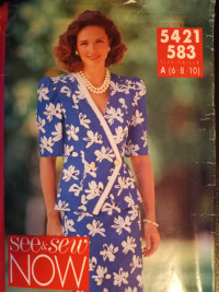 See & Sew Now sewing pattern 5421