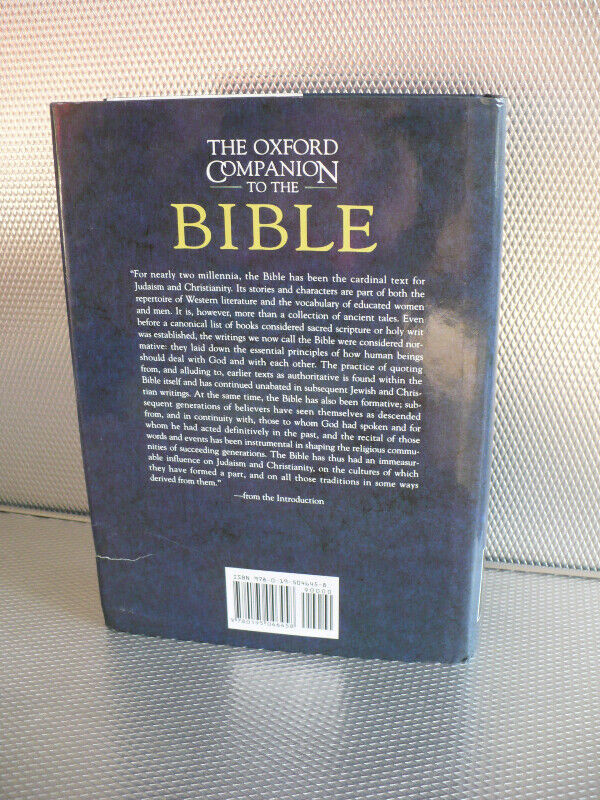 THE OXFORD COMPANION TO THE BIBLE ( METZGER - COOGAN ) dans Autre  à Longueuil/Rive Sud - Image 2