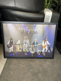 Lot Detail - The Tragically Hip and Bill Barilko Framed Collage with  Platinum LP