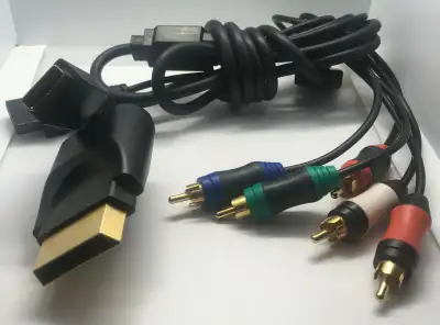 Multi game console AV cable Xbox 360 Wii PS3 PS2, View more