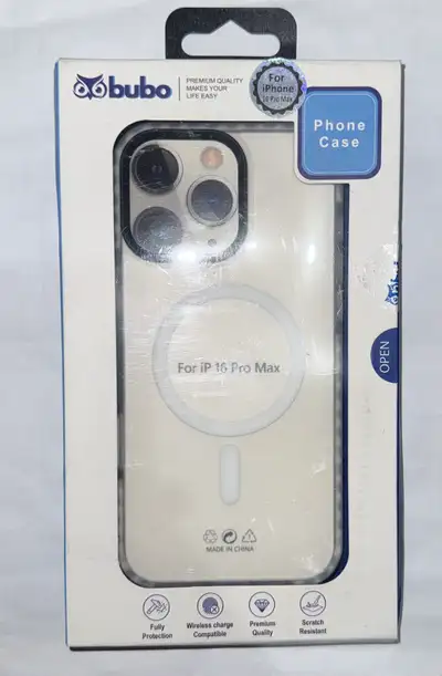 Bubo iPhone 16 Pro Max Case, View more