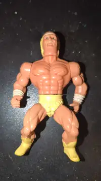 Hulk Hogan 1980s action figure 