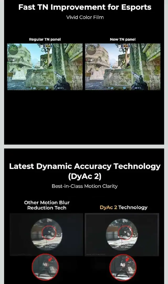 BenQ Zowie XL2586X+ gaming monitor. Retails $1429.98 plus tax. in Monitors in Cambridge - Image 7