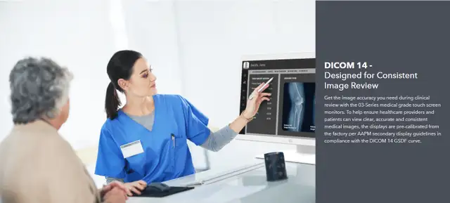 Elo Touch (1903LM) 19 inch Medical Grade Monitor in Monitors in Longueuil / South Shore - Image 5