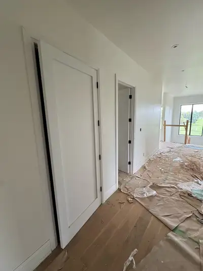 interior door, trim and baseboard installation, View more