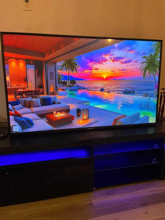 55" Sharp Smart TV in TVs in Gatineau - Image 2