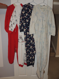 Adult/Youth Onesie Pajamas - $2 each or $5 for all