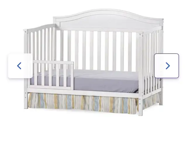 Bily Sydney black 4 in 1 wood crib in Cribs in Edmonton - Image 8