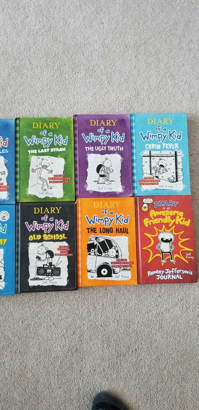 Diary of a wimpy kid books in Children & Young Adult in Calgary - Image 3
