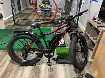 750W Electric bike Fat tyre close box pickup available, View more
