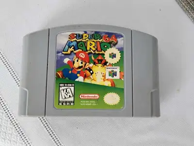Super 64 mario pour Nintendo 64 fonctionnel.
