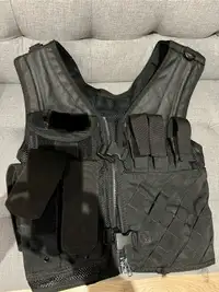 Airsoft or paintball tactical vest 