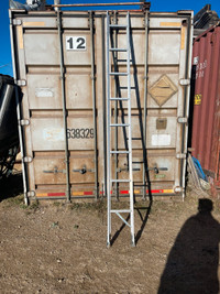 Fire fighters folding Attic ladder, 10 ft long 