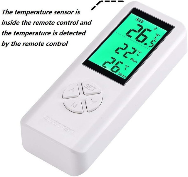 Wireless Thermostat Plug-in Temperature Controller Outlet Remote in Other in City of Toronto - Image 2