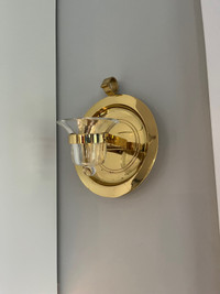 Partylite brass tealight holder