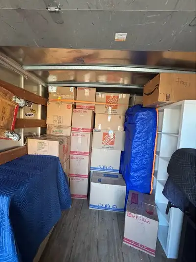 Efficient Moving Service We arrive on time and finish fast ✨ $100/hr ✨ Minimum 2 hours ✨ Gas fee: $5...