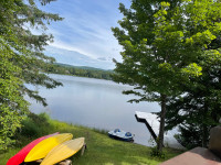 Lakefront cottage, Lanaudiere 