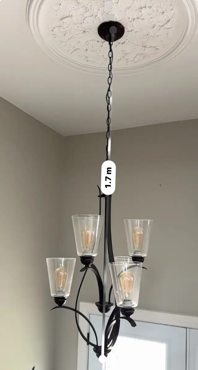 Chandelier light in Indoor Lighting & Fans in Kitchener / Waterloo - Image 5