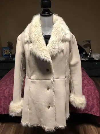 Like New Mark New York make - faux fur winter coat fits M/L, View more