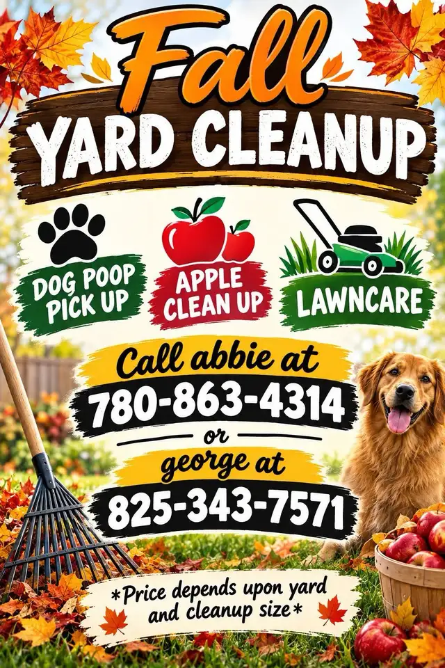 Fall Yard Clean Up 