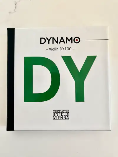 NEW! Peter Infeld/Thomastik Dynamo Violin 4/4 String Set - brand new full set E (ball end, can be re...