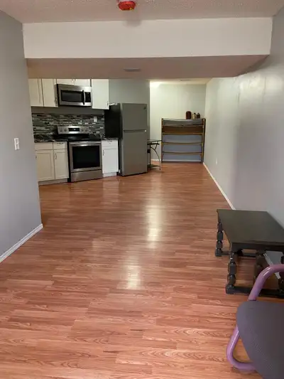 Basement for rent in Saddleridge area.