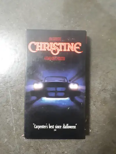 VHS Christine 1983 Horror/Fantasy , View more