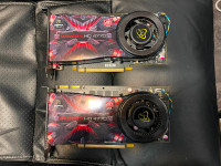 Retro GPUs for sale.  First 40nm production graphics cards 4770