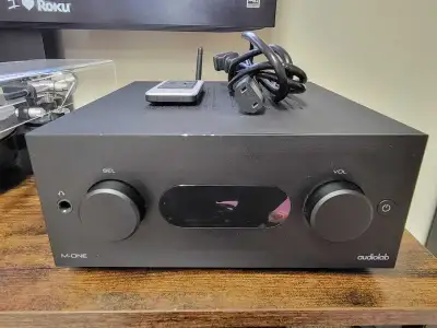 Audiolab M-ONE stereo integrated amplifier, View more