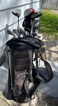 Golf clubs with bag 