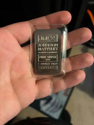 1 ounce of silver still in tamper proof slide