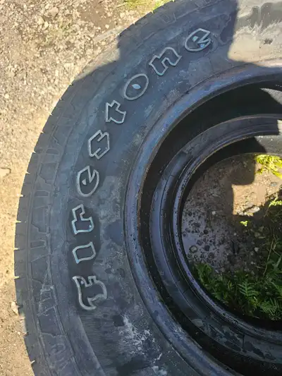 Pair of alsseason tires good for light trucks and more