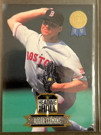 1993 Roger Clemens Heading To The Hall #6 of 10 Baseball Card , View more