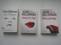 3 livres de Jesse KELLERMAN Romans policiers Thriller Visages