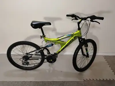 Serviced 21 spd Nitrous 24” Youth Mountain Bike with dual shocks, View more