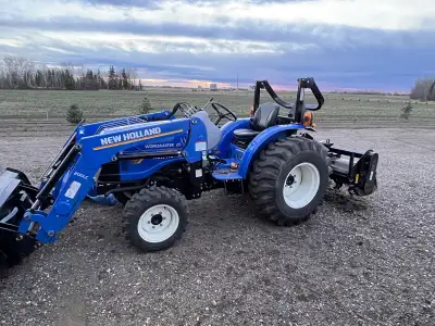 I am selling my 2022 New Holland Workmaster 25 tractor, a robust machine ready to tackle any task on...