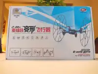Huanqi-886 RC Drone with 4CH Remote Controller Like new!
